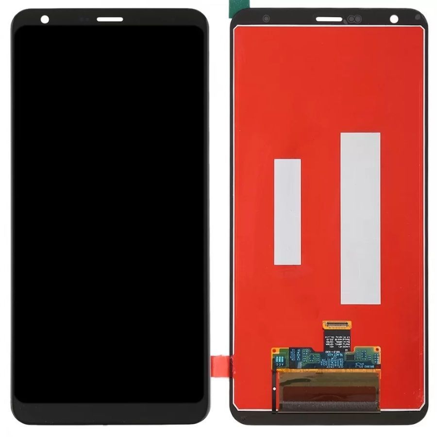 Дисплей для LG Q710, Q710MS, Q710CS Stylo 4 чорний 22726 фото