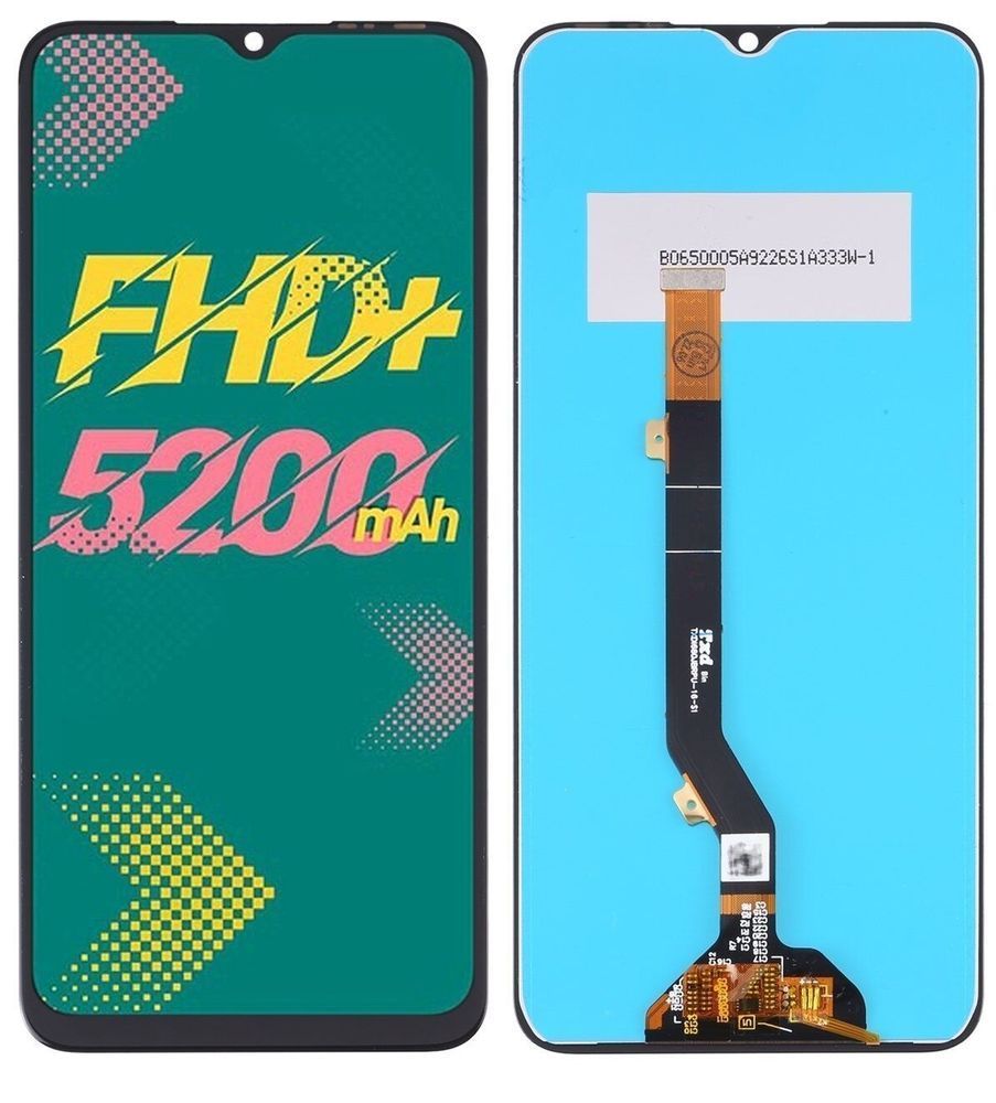Дисплей для Tecno Spark 9 Pro (KH7, KH7n) чорний 28010 фото