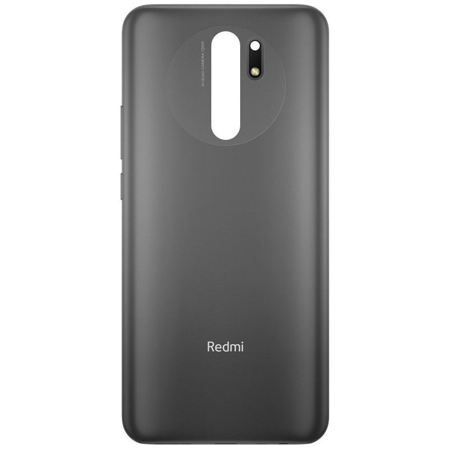 Задня кришка для Xiaomi Redmi 9, Poco M2 сіра оригінал Китай 05093 фото
