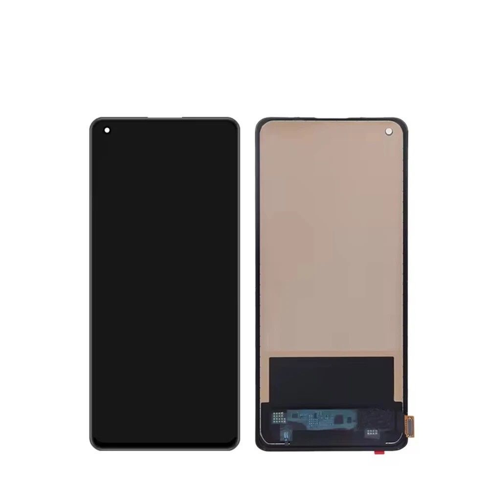 Дисплей для OnePlus 8 Pro, OPPO Find X2, Find X2 Pro черный TFT (без закруглений) 33411 фото