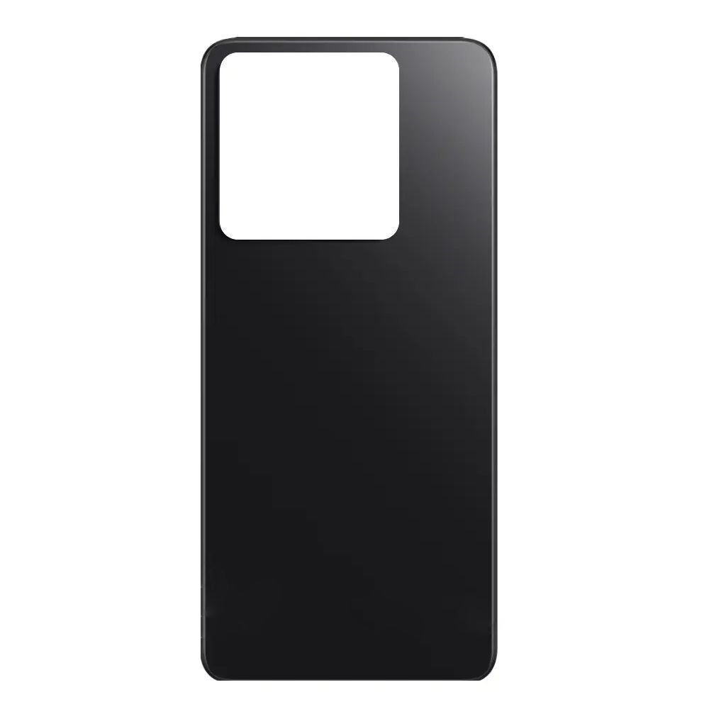 Задня кришка для Xiaomi Redmi Note 13 Pro 5G 2312DRA50C, 2312CRAD3C, 2312DRA50G, 2312DRA50I чорна 30366 фото