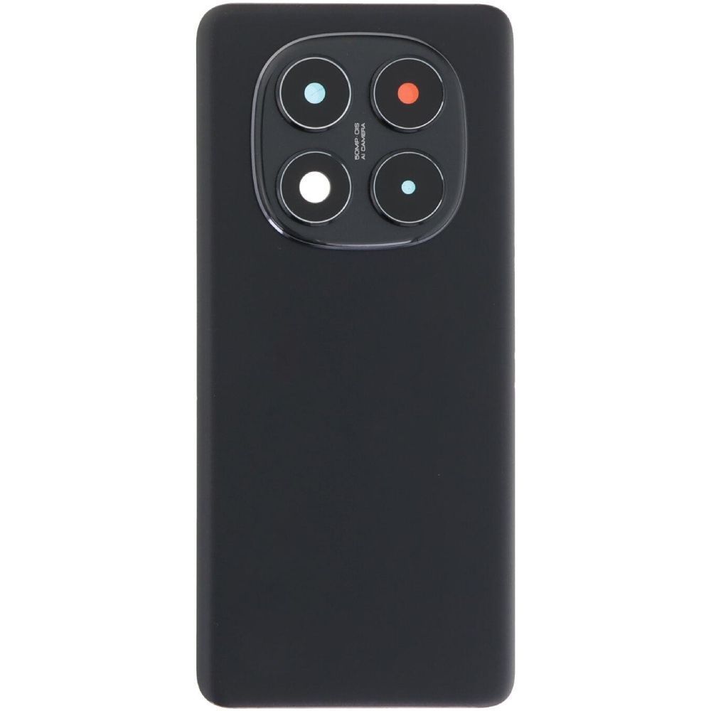 Задняя крышка для Xiaomi Redmi Note 14 Pro 5G 24090RA29G черная, Midnight Black со стеклом камеры 50MP Оригінал Китай 32810 фото