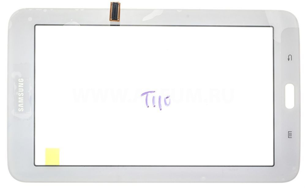 Сенсор (тачскрин) Samsung T110 Galaxy Tab 3 Lite, T113 Galaxy Tab 3 Lite белый 02883 фото