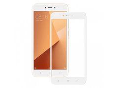 3D Защитное стекло для Xiaomi Redmi Note 5A 16Gb белое 14176 фото