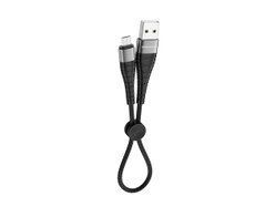 Кабель Borofone BX32 Microusb 0.25m 5A черный 25859 фото