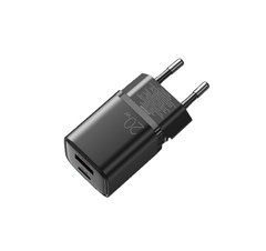 Сетевое зарядное устройство Joyroom L-QP207 USB+USB-C 20W Black 25177 фото