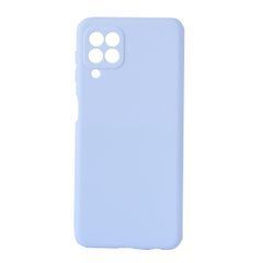 Чехол силиконовый SMTT Samsung A225F A22 (2021) голубой 24078 фото