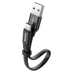 Кабель Baseus Nimble Type-C 3.0A (0.23m) (CATMBJ-01) черный 18073 фото