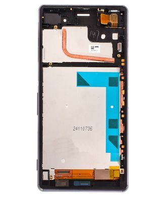 Дисплей Sony D6603, D6643 Xperia Z3 и рамкой черный 00980 фото