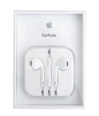 Гарнитура Apple EarPods with Remote and Mic (MD827) Оригинал Retail Box 12591 фото