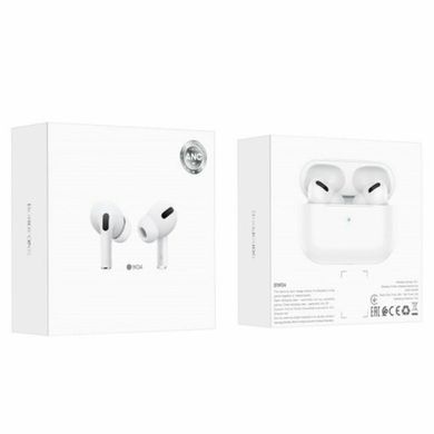 Беспроводные Bluetooth наушники Borofone BW04 Active noise cancelling true wireless белые 27573 фото
