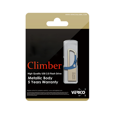 Флеш память Verico USB 16Gb Climber синий 13588 фото