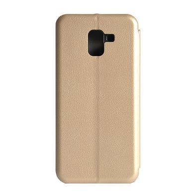 Чехол-книжка Premium Case Samsung J610 J6 Plus (2018) золотой 13646 фото