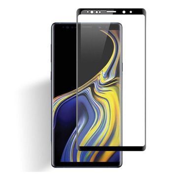 3D Захисне скло для Samsung N960F Galaxy Note 9, на весь дисплей, 0.3mm, Full-Glass Curved-screen Screen Protector, чорне, Baseus (SGSANOTE9-01) 13246 фото