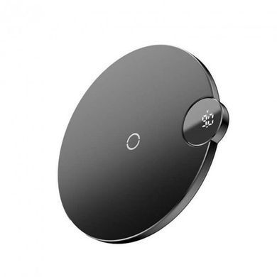 Бездротовий зарядний пристрій Baseus Digital LED Display Wireless Charger Black (WXSX-01) 19688 фото
