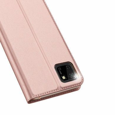 Чехол-книжка Premium Case под кожу Huawei Y5P (2020) золотой 18165 фото