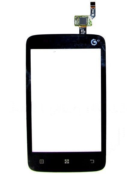 Сенсор (тачскрин) Lenovo A288, A288T черный 00660 фото