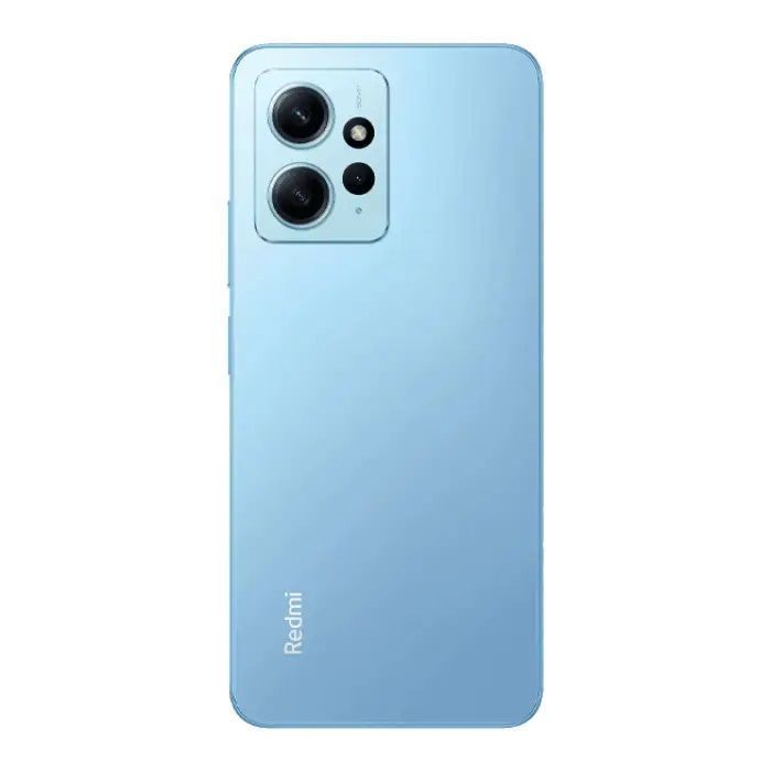 Задняя крышка для Xiaomi Redmi Note 12 4G синяя, пластик, Оригинал китай, со стеклом камеры 29512 фото