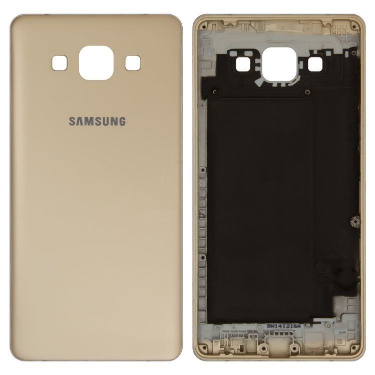 Задняя крышка для Samsung A500 Galaxy A5 2015 золотистая 07676 фото