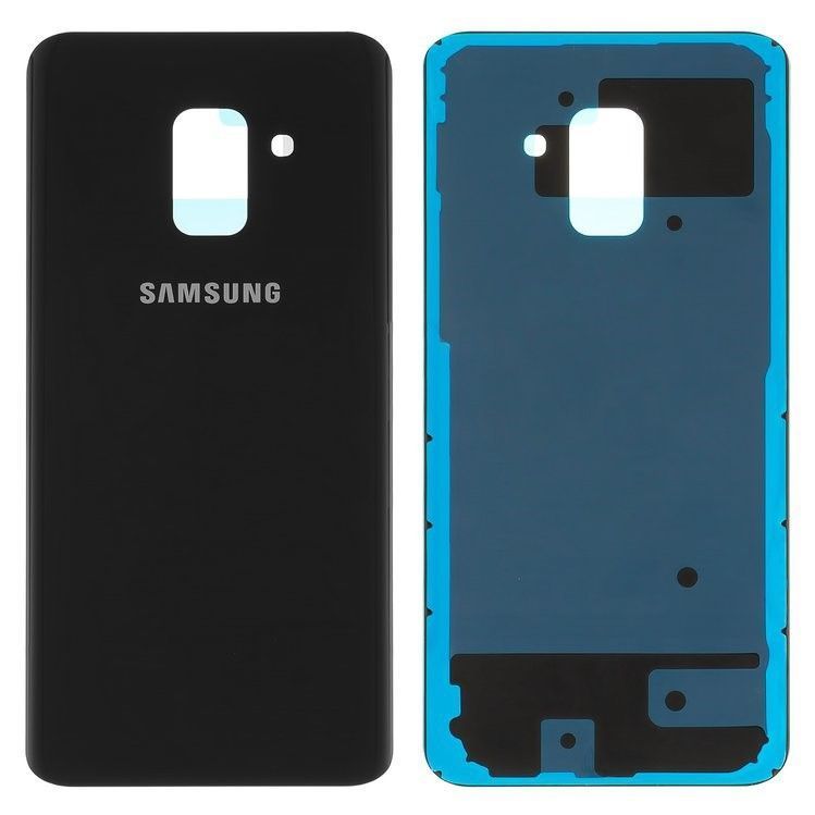 Задняя крышка для Samsung A530F Galaxy A8 (2018) черная Оригинал Китай 10860 фото