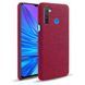 Чехол тканевый Realme 5 красный 17101 фото 2