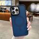 Чохол матовий Magnetic для Apple iPhone 13 Pro синій 27621 фото 1