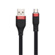 Кабель Hoco U72 Type-A - MicroUSB 120см (2A) чорний 20115 фото 2