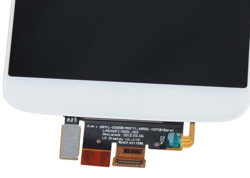 Дисплей для LG D800, D801, D803, LS980, VS980 G2 белый 03130 фото