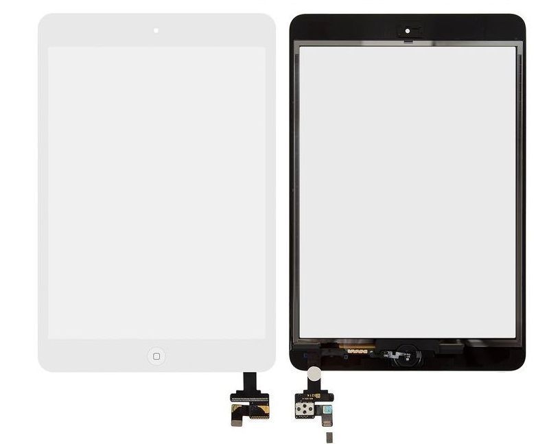 Сенсор (тачскрин) Apple iPad Mini 3 Retina A1599, A1600 белый с микросхемой 05223 фото