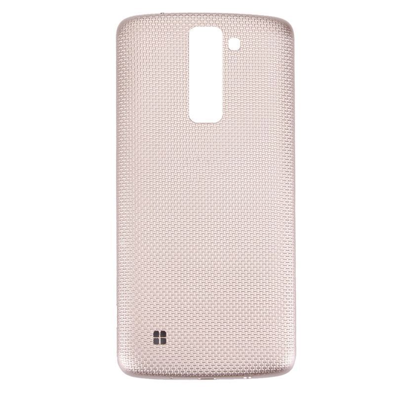 Задняя крышка для LG K350E K8, K350N золотистая 08816 фото
