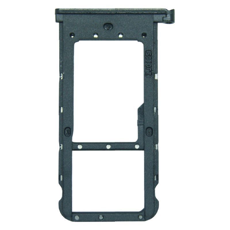 Держатель Sim-карты и карты памяти Huawei P Smart Plus (INE-LX1, INE-LX2) черный 12879 фото