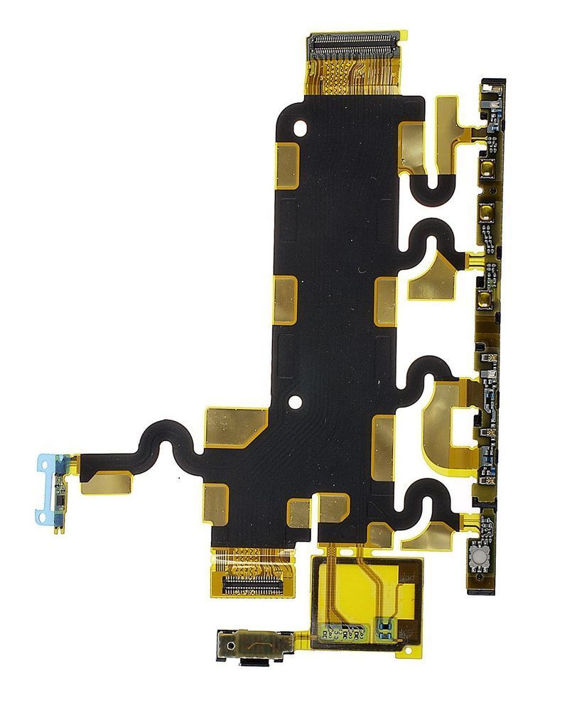 Шлейф для Sony C6902, C6903, C6906, C6943 Xperia Z1 с кнопкой включения, громкости, камеры и микрофоном 04665 фото