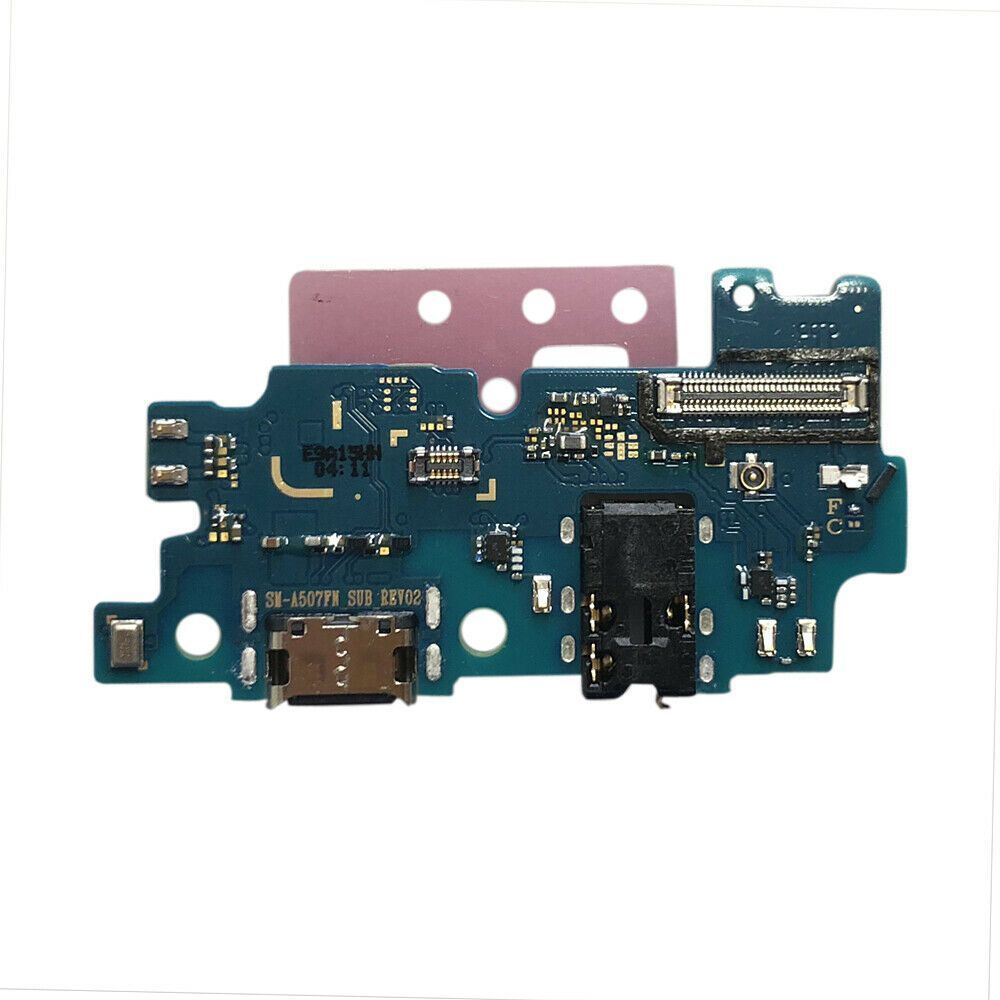 Нижняя плата для Samsung A507F Galaxy A50s 2019 с разьемом зарядки, разьемом наушников, микрофоном 17220 фото