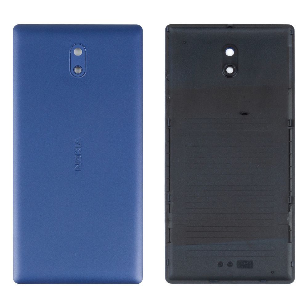 Задня кришка для Nokia 3 Dual Sim (TA-1032) синя 25425 фото