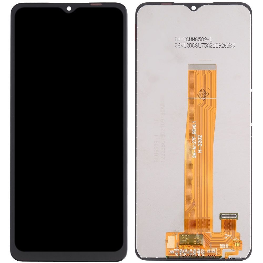 Дисплей для Samsung M127F Galaxy M12 черный SM-M127F_REV0.1 Оригинал Китай 29964 фото