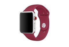 Ремешок для смарт-часов Apple Watch 42/44mm Sport Band Rose Red, размер M/L 14725 фото