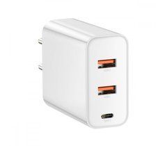 Сетевое зарядное устройство Baseus Speed PPS Quick Charger Type-C 60W White (CCFS-G02) 18000 фото