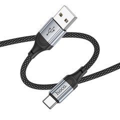 Кабель Hoco X102 USB to Type-C 1м черный 31555 фото
