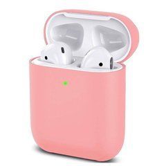 Чехол для наушников AirPods 2 Ultra Slim розовый 16359 фото