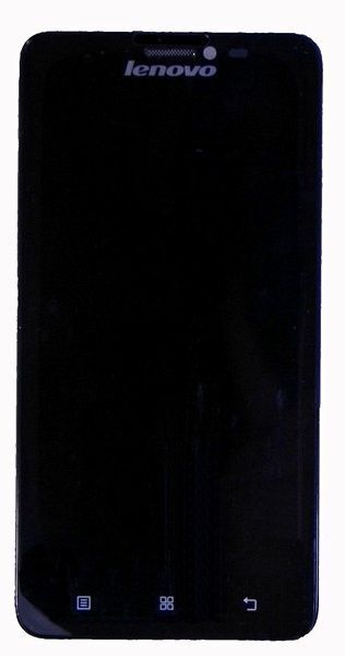 Дисплей для Lenovo S850 и рамкой черный 00097 фото