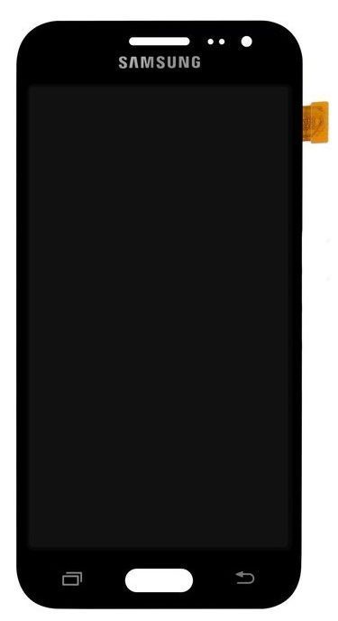 Дисплей для Samsung J200 Galaxy J2 черный TFT копия с регулировкой яркости 12647 фото