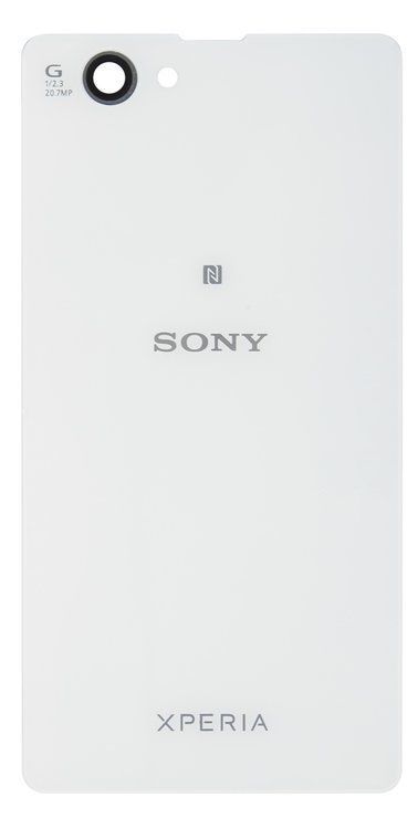 Задня кришка для Sony D5503 Xperia Z1 Compact біла 05772 фото