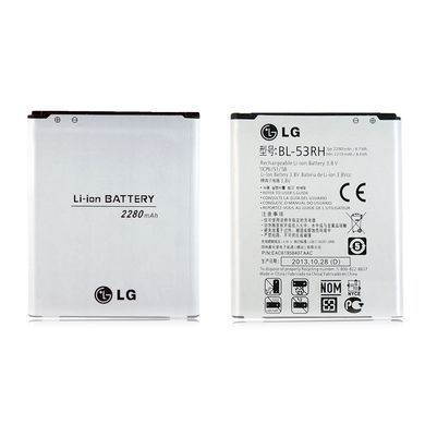 Аккумулятор LG BL-53RH для LG E975W Optimus GJ 04108 фото