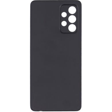 Задня кришка для Samsung A525F Galaxy A52, A526, A528 чорна, Awesome Black 31343 фото