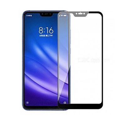 3D Защитное стекло для Xiaomi Mi8 Lite, Mi 8 Lite чeрное 11548 фото