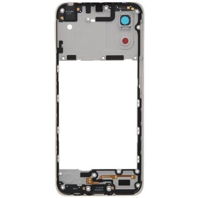 Рамка корпусу Motorola XT2345 Moto E13 белая, Creamy White со стеклом камеры 33816 фото