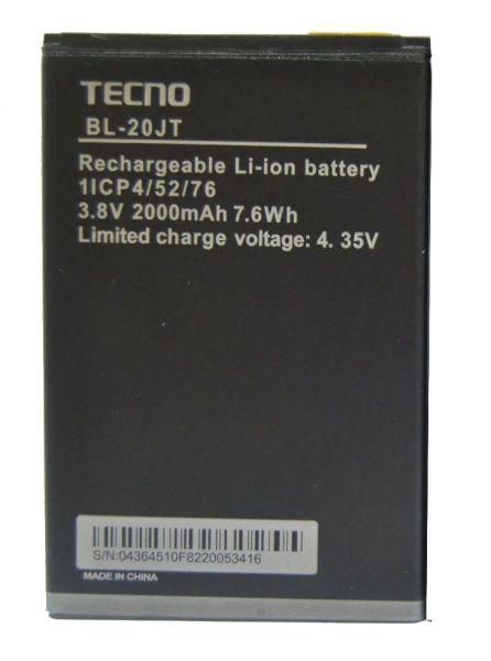 Аккумулятор для Tecno BL-20JT для Tecno F1, F2 2000 mAh 25412 фото