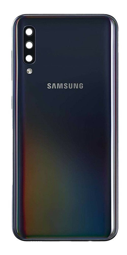 Задняя крышка для Samsung A505 Galaxy A50 2019 черная, со стеклом камеры, Оригинал Китай 22846 фото