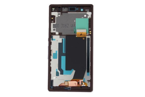 Дисплей Sony C6602, C6603, C6606 Xperia Z з рамкою фіолетовий Оригінал Китай 08752 фото