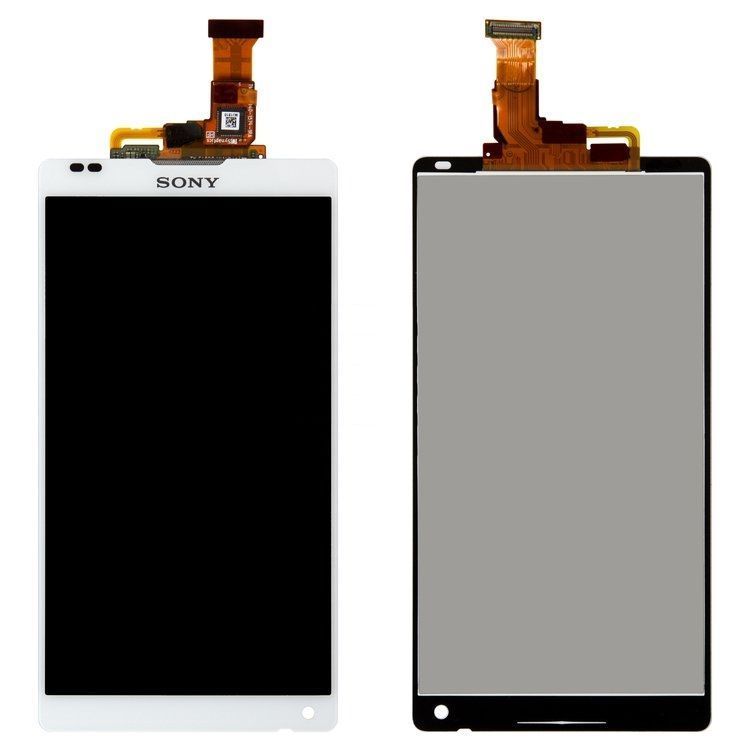 Дисплей Sony C6502, C6503, C6506 Xperia ZL белый 00925 фото